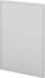 Модуль сплошной "Мобильные офисные перегородки «Логика»"  ПК-ЛГ-МДС200х140Д-В1-19 серый - Фото предпросмотра