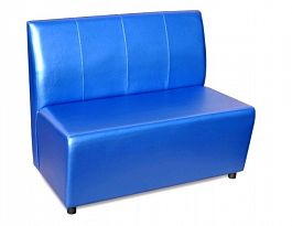 Мемфис Модуль 2-х местный без подлокотников (1200х700х970) Rhodes 0458 синий "Мягкая мебель для кабинета" ТК-002120401762 синий - Фото предпросмотра