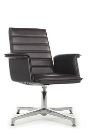 Кресло Rubens-ST С1819-2 Тёмно-коричневый (3072) натуральная кожа - Фото предпросмотра