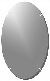 Зеркало Классик-3 (100х60) овал "Зеркала" ТК-002561000214 без цвета - Фото предпросмотра