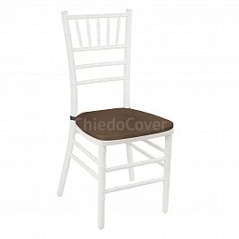 Подушка 01 для стула Кьявари, 2см, ричард коричневый - Фото предпросмотра