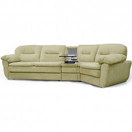 Угловой диван "Сиэтл-2" с баром - Фото предпросмотра