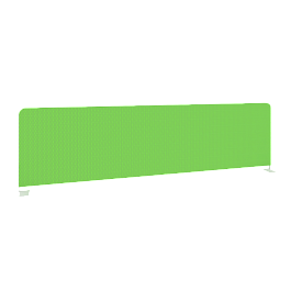 Onix Экран тканевый боковой O.TEKR-147 Зелёный/Белый металл 1475*390*22 - Фото предпросмотра