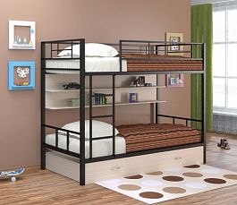 Двухъярусная кровать "Севилья-2ПЯ" коричневый - Фото предпросмотра