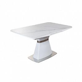 Стол раскладной Madison (140+40 см) испанская керамика белый - Фото предпросмотра
