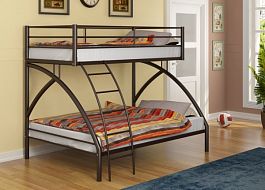 Двухъярусная кровать "Виньола-2" коричневый - Фото предпросмотра