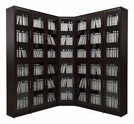 Шкаф книжный Мебелайн-16 - Фото предпросмотра