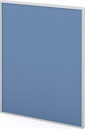 Модуль сплошной "Мобильные офисные перегородки «Логика»" ПК-ЛГ-МДС200х160Д-В1-39 голубой - Фото предпросмотра