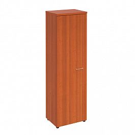 Шкаф для одежды узкий "Патриот" ПТ 799 вишня скандинавская - Фото предпросмотра