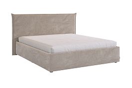 Кровать с основанием Лада 160х200 см ZO.KM1.6-20.2763 латте (велюр) - Фото предпросмотра