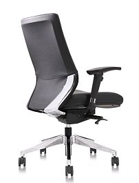Кресло с низкой спинкой  Vertu CVE60SC-2 665*655*965,обивка кожа+ компаньон цвет черный "Кресла для руководителей"  ТК-001818000005 черный - Фото предпросмотра