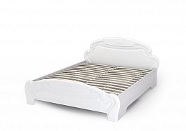 Спальня МЕДИНА КР 042 кровать с подъемником (1,76х086х2,07) (анкор/дуб белый) - Фото предпросмотра