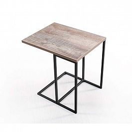 Интерьерный стол "Loft 2" бетон - Фото предпросмотра