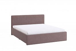 Кровать с основанием Лора 2 160х200 см ZO.KM1.6-09.2.2078 пудра (велюр) - Фото предпросмотра