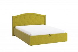 Кровать с подъемным механизмом Верона 2 140х200 см ZP.KM1.4-01.2.2075 янтарь (велюр) - Фото предпросмотра