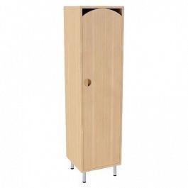 Шкафчик для одежды 1-секционный малый (бук) - Фото предпросмотра