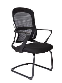 Кресло офисное / Play CF black / черный пластик / черная ткань - Фото предпросмотра