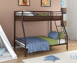 Двухъярусная кровать "Гранада-2" коричневый - Фото предпросмотра