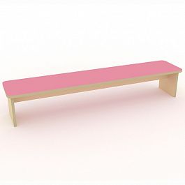Детская скамья 84 см розовый - Фото предпросмотра