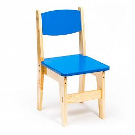 Детский стульчик Вуди нерегулируемый H 300 голубой - Фото предпросмотра