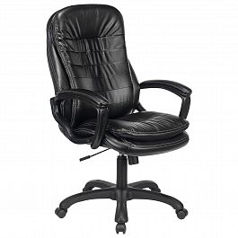 Кресло офисное BRABIX PREMIUM "Omega EX-589", экокожа, черное, 532094 - Фото предпросмотра