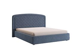 Кровать с основанием Сильва 2 160х200 см ZO.KM1.6-18.2076 топаз (велюр) - Фото предпросмотра