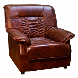 Кресло "Сиеста" кожа+иск.кожа - Фото предпросмотра