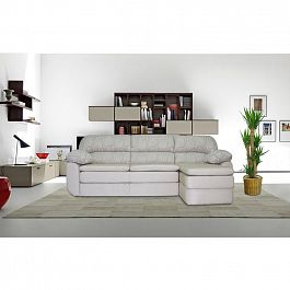 Угловой диван "Эксклюзив 7" с оттоманкой - Фото предпросмотра