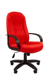 Офисное кресло Chairman 685 Россия SX79-27 красный - Фото предпросмотра