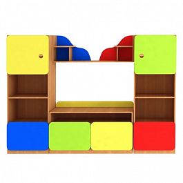 Стеллаж "Кубик-рубик" - Фото предпросмотра