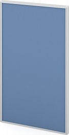Модуль сплошной "Мобильные офисные перегородки «Логика»" ПК-ЛГ-МДС200х120Д-В1-39 голубой - Фото предпросмотра
