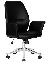 Офисное кресло для руководителей DOBRIN SAMUEL (черный) - Фото предпросмотра