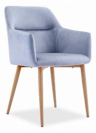 Кресло Rome голубое - Фото предпросмотра