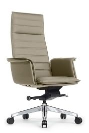 Кресло Rubens A1819-2 Светло-серый натуральная кожа 68*68*119-125 - Фото предпросмотра