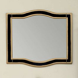 Зеркало "Ellen" 90 M черное золото - Фото предпросмотра