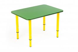 Детский стол Кузя (зеленый+желтый) - Фото предпросмотра