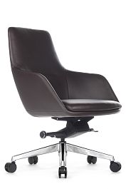 Кресло Soul-M B1908 Тёмно-коричневый (3072) натуральная кожа - Фото предпросмотра