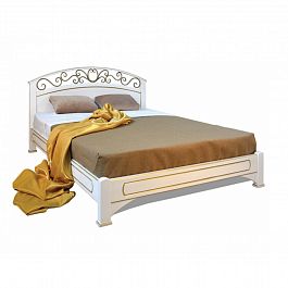Кровать "Омега-5 120" сосна - Фото предпросмотра