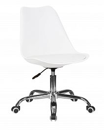 Офисное кресло для персонала DOBRIN MICKEY (белый) - Фото предпросмотра