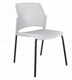 Rewind стул без подлокотников каркас черный/пластик серый "Кресла для посетителей"  ТК-001854000004 серый - Фото предпросмотра