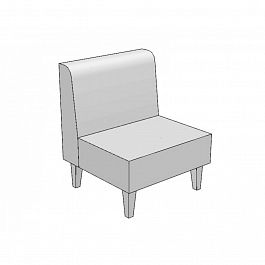 Кресло "Футурэ" без подлокотников - Фото предпросмотра