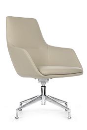 Кресло Soul-ST C1908 Светло-серый (MB918) натуральная кожа - Фото предпросмотра