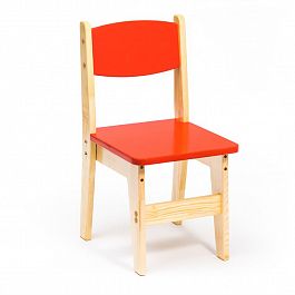 Детский стульчик Вуди нерегулируемый H 300 красный - Фото предпросмотра