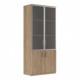 Шкаф для бумаг, древесный Asti 90x45x205,6 вяз - Фото предпросмотра