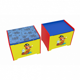 Ящик для игрушек (цветной) - Фото предпросмотра