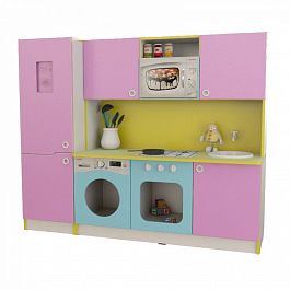 Игровая кухня "Маргарита" с холодильником ИМФ-009 - Фото предпросмотра