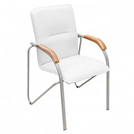 Стул-кресло Самба, белый - Фото предпросмотра