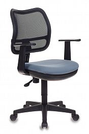 Кресло оператора CH-797 AXSN ткань 26-25  серый, спинка - черная ткань-сетка "Компьютерные кресла" ТО-002159001096 серый - Фото предпросмотра