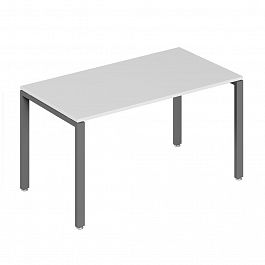 Стол письменный на металлоопорах Trend Metal 140x60x75 белый - Фото предпросмотра
