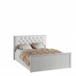 Спальня Модена корпус кровати МКР-2 (1,4м) ясень анкор светлый - Фото предпросмотра